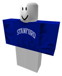 Blue Stanford Hoodie