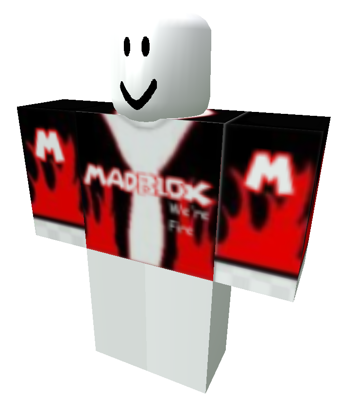 Madblox fire shirt